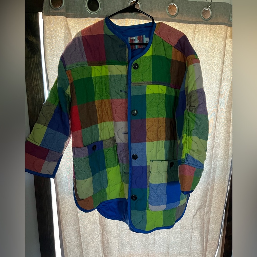 Urban Outfitters Multicolor Patchwork Quilted Jacket